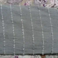 شال خاکستری نخی خنک