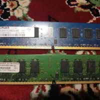 دو عدد رم ۲ گیگ DDR2-800 کامپیوتر رومیزی