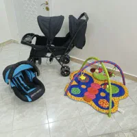 کالسکه دوقلو،کریر،زمین بازی کودک