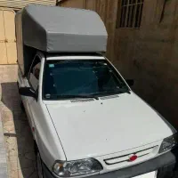 وانت پراید همراه با باربرند و  چادر مدل ۴۰۳