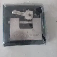 قفل کتابی دیکاس 94mm فولادی با پنج کلید