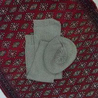 شال و کلاه بافتنی