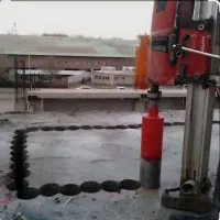 کرگیری سوراخکاری کاشت میلگرد برش بتن