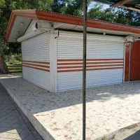 دکه سه سمت کرکره محیط باز