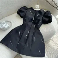 لباس ساتن آمریکایی مجلسی