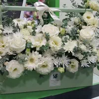 باکس بزرگ گل طبیعی
