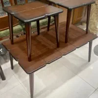 میزعسلی چوبی سه تیکه نو