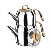 کتری وقوری استیل کوکماز۲/۲ لیتری ترکیه