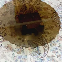 میز گردون یک متری پایه استیل