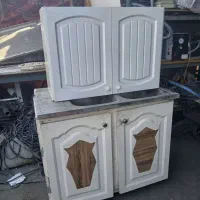 کابینت سالم تمیز بالا پایین با سینگ