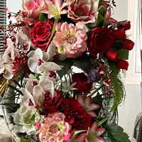 سبد گل مصنوعی