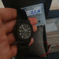 ساعت مچی مردانه زیرثانیه دی‌دیت اسکمی مشکی مات
