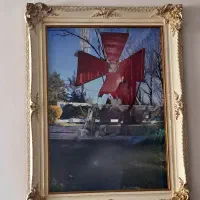 قاب عکس چوبی
