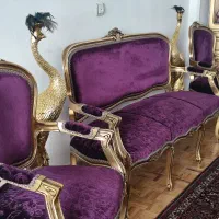 مبل استیل کاملا سالم و تمیز