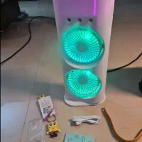 پنکه مه باش دوفن کنترلی