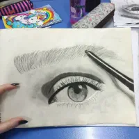 کلاس های آموزشی زبان سیاه قلم مدادرنگی ریاضی