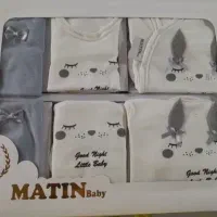 سرویس ۲۰ تیکه پنبه نوزادی جدید سیسمونی کامل