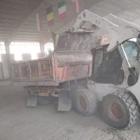 حمل نخاله توسط کارگر و بابکت کرج تهراندشت هشتگرد