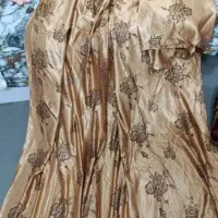 پرده طلایی شاین دار