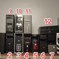 تعدادی پوسته کیس کامپیوتر