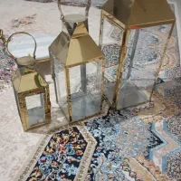 فانوس  سه تیکه طلایی سالم سالم