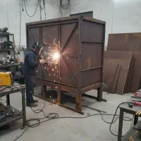 ساخت کوره ذغال فوق قوی با ورق 6 و 8 میل