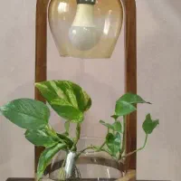 لوستر چوبی سقفی ۴ عدد