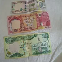 اسکناس کلکسیونی دینار عراق بدون پارگی و تمیز