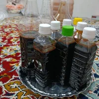 پودر زعفران و رب انار