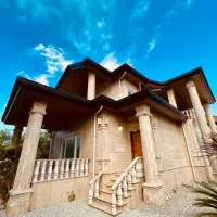 ویلا کلاسیک ۴۰۰ بنا نما سنگ استخر بزرگ