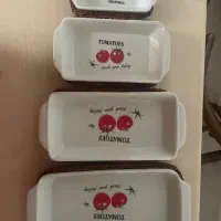 ست ۴ تکه چینی دسته دار با حصیر