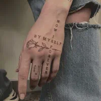 انجام تتوهای مینیمال و ظریف با قیمت مناسب