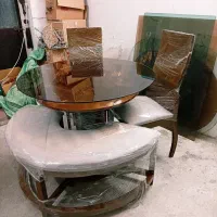 دو مدل میز ناهار خوری ۴نفرع مدل گرد کمجا آک