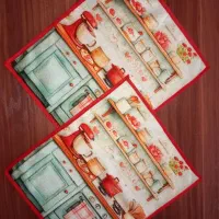 دستمال آشپزخانه حوله ای