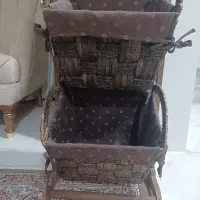 سبد سیب زمینی و پیاز