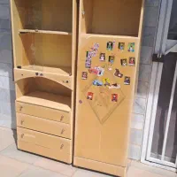 کمد چوبی جنس راش سالم
