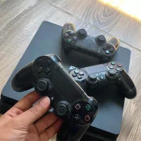 PS4 slim|کنسول، بازی ویدئویی و آنلاین|ساری, |دیوار