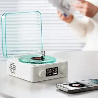 اسپیکر بلوتوثی طرح گرامافون وینتیج