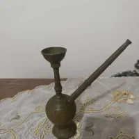قلیان کوچک قدیمی،فانوس قدیمی،تلفن قدیمی