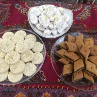 سوغات کرمان قطاب کماچ  کلمپه  لوز نارگیل و...