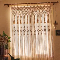 پرده مکرومه خیلی ناز