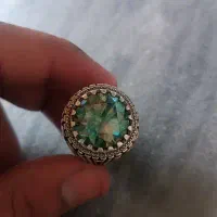 انگشتر نقره موزانایت