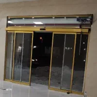 کرکره برقی درب اتوماتیک شیشه سکوریت جک بازویی