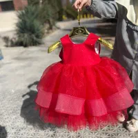 لباس پرنسسی دخترانه دو سه ساله نو