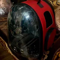 یک عدد کوله بزرگ و قفس برای پت