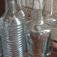 بطری شیشه ای یک لیتری