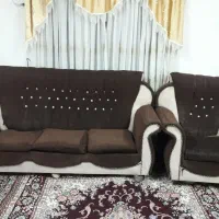 یه دست مبل 7 نفره سالم بدون عسلی