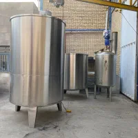 مخزن استیل میکسر ،دیگ پخت استیل خلا،هلیس ماردون