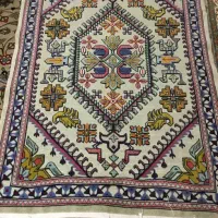 فرش دستبافت گل برجسته