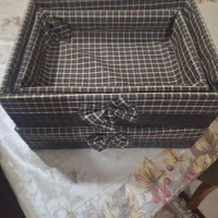 سبد نون وجا سبزی چرم